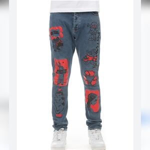 Icecream infamous Straight Leg Jean - blue jean ....Size 32/31